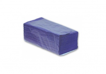 Blue Interfold (S-Fold) Hand Towels